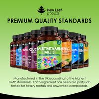 New Leaf Multivitamin Plus Iron High Strength Tablets